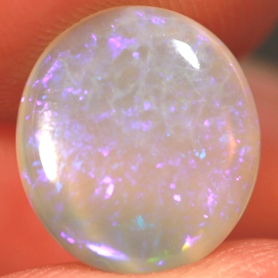 SOLID CRYSTAL OPAL Purple throughout